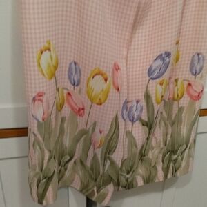 Susan Bristol Pink Tulip A-Line Skirt